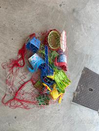 Kit rete giochi mare da spiaggia