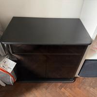 Mobile tv in legno di alta qualità, ante in vetro