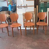 Quattro sedie calligaris