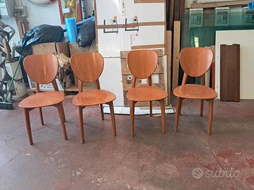 Quattro sedie calligaris
