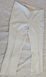 Pantaloni bianchi eleganti Clausura