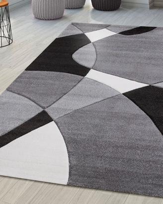 Tappeto geometrico rettangolare.