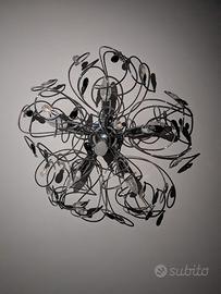 Lampadario 6 luci swarovski