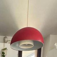 Lampadario rosso ikea