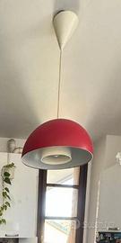 Lampadario rosso ikea