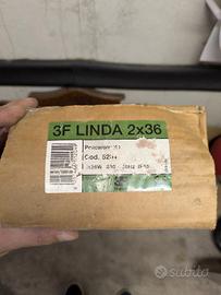 plafoniera stagna 3F Linda 2x36 