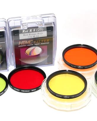 HAMA ROWI 5 FILTRI COLORE 55mm per Fotografia B/N