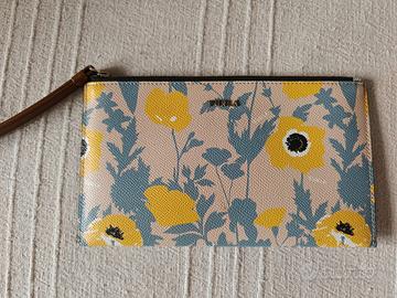 Pochette / Bustina FURLA in pelle Saffiano floreal