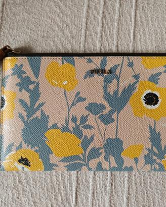 Pochette / Bustina FURLA in pelle Saffiano floreal
