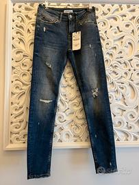 Jeans nuovo donna Zara slim push up