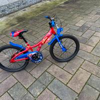 Bici bambino spiderman