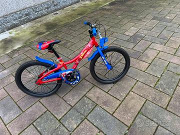 Bici bambino spiderman