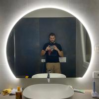 Specchio LED 130 cm specchiera