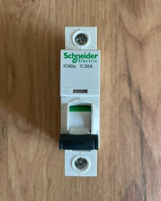 Magnetotermico 20A Schneider Electric