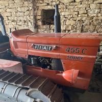 Trattore cingolato 455c super e attrezzatura