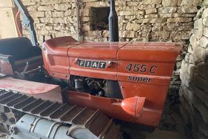 Trattore cingolato 455c super e attrezzatura