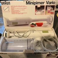 Braun Minipimer Vario Vintage nuovo