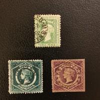 Colonie inglesi francobolli