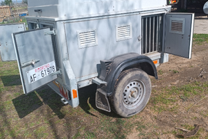 Carrello appendice trasporto animali e cose