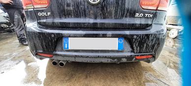 VOLKSWAGEN GOLF 6 ANNO 2011 - PARAURTI POSTERIORE