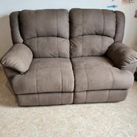 Divano Due Posti Reclinabile