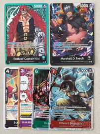 One piece leader lotto carte