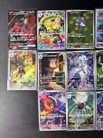 Lotto Carte 22 AR SAR Giapponesi Pokemon JAP NM