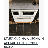 Stufa cucina a legna