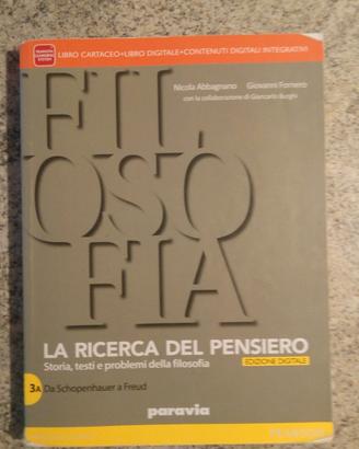 Abbagnano Fornero , filosofia, volumi 1A 1B 3A 3B