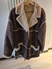 Montone rovesciato donna vera pelle, Made in Italy