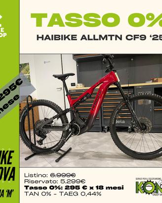 Haibike CF9 AXS