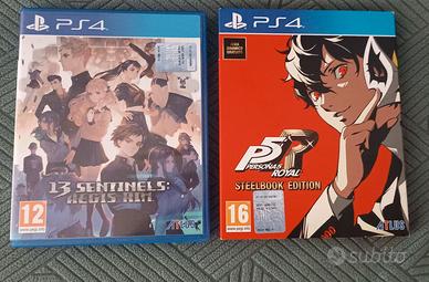 Lotto Atlus PS4 - Persona 5 Royal Steelbook + 13 S