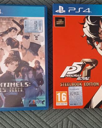 Lotto Atlus PS4 - Persona 5 Royal Steelbook + 13 S