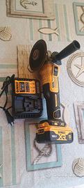 Flex smerigliatrice dewalt piccolo a batteria 