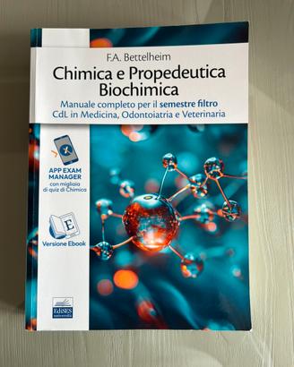 Libro di Chimica e Propedeutica Biochimica EDISES