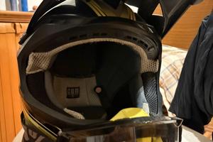 Casco Integrale con mascherina, CGM marco italiano