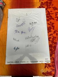 Maglietta Autografata Trapani Comix 2022 