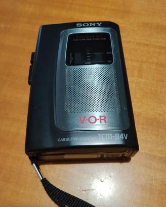Registratore a cassette portatile Sony TCM-84V