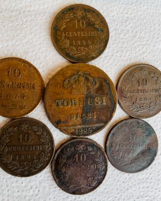 10 Tornesi 1825