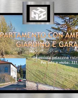 Piano terra con mq 400 di giardino privato