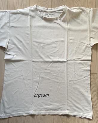 T-shirt ORGVSM, modello White Rose, Tg. L