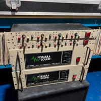 Crossover Finali formula sound sound rcf fbt bose