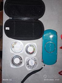 Psp portatile 3004 + Giochi + Custodia