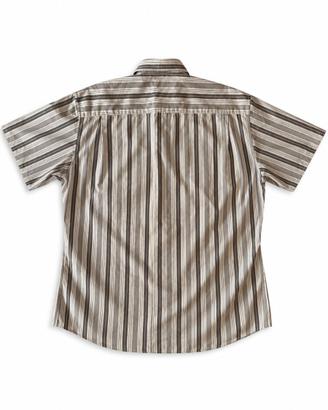 Camicia uomo Bagutta a righe maniche corte