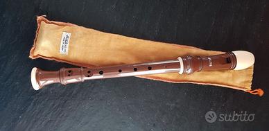 Flauto dolce Aulos 105 A/E diteggiatura barocca