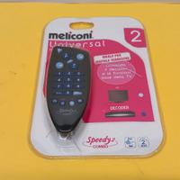 Telecomando Meliconi Universal 2, decoder + TV, id