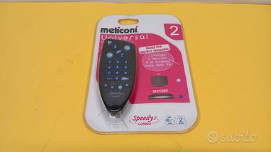 Telecomando Meliconi Universal 2, decoder + TV, id