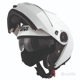 CASCO MODULARE GIVI X21 BIANCO DOPPIA VISIERA