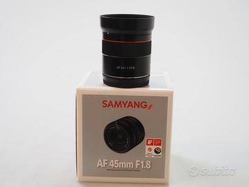SAMYANG AF 45MM F 1.8 X SONY IN PROMO
