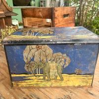 Scatola Latta Luigi Rossa Vercelli 1900 Caffè